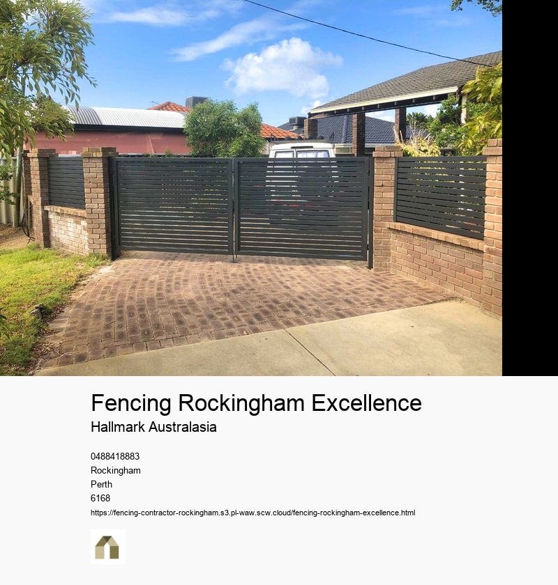 Fencing Rockingham Excellence