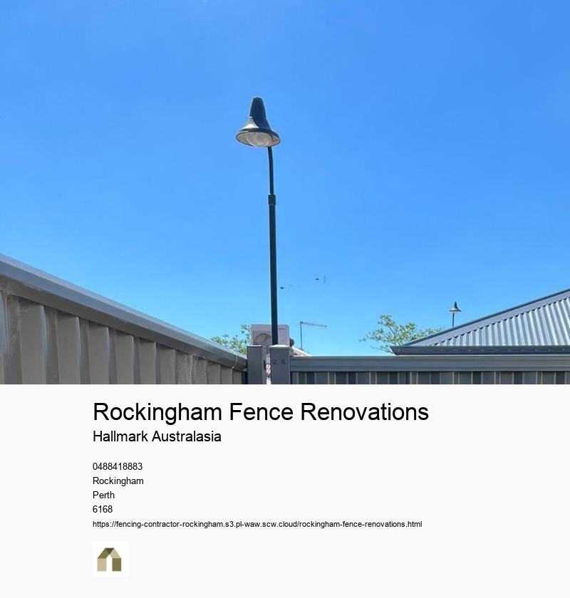 Rockingham Fence Renovations